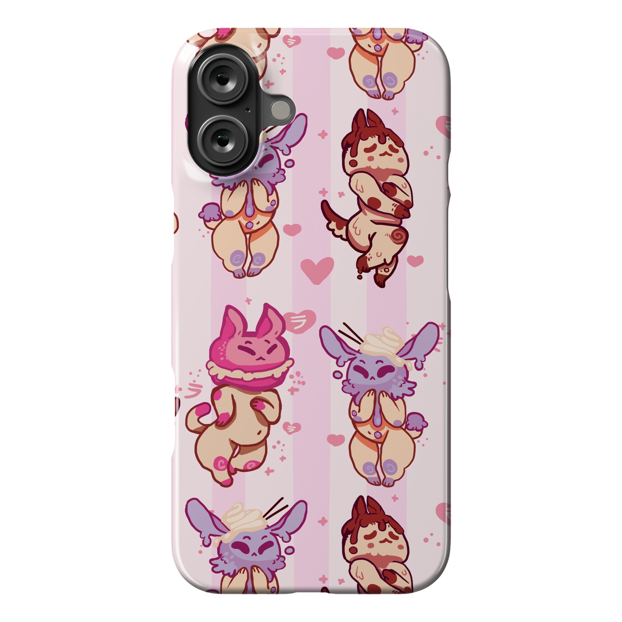 Kawaii Chibi Desserts Phone Case
